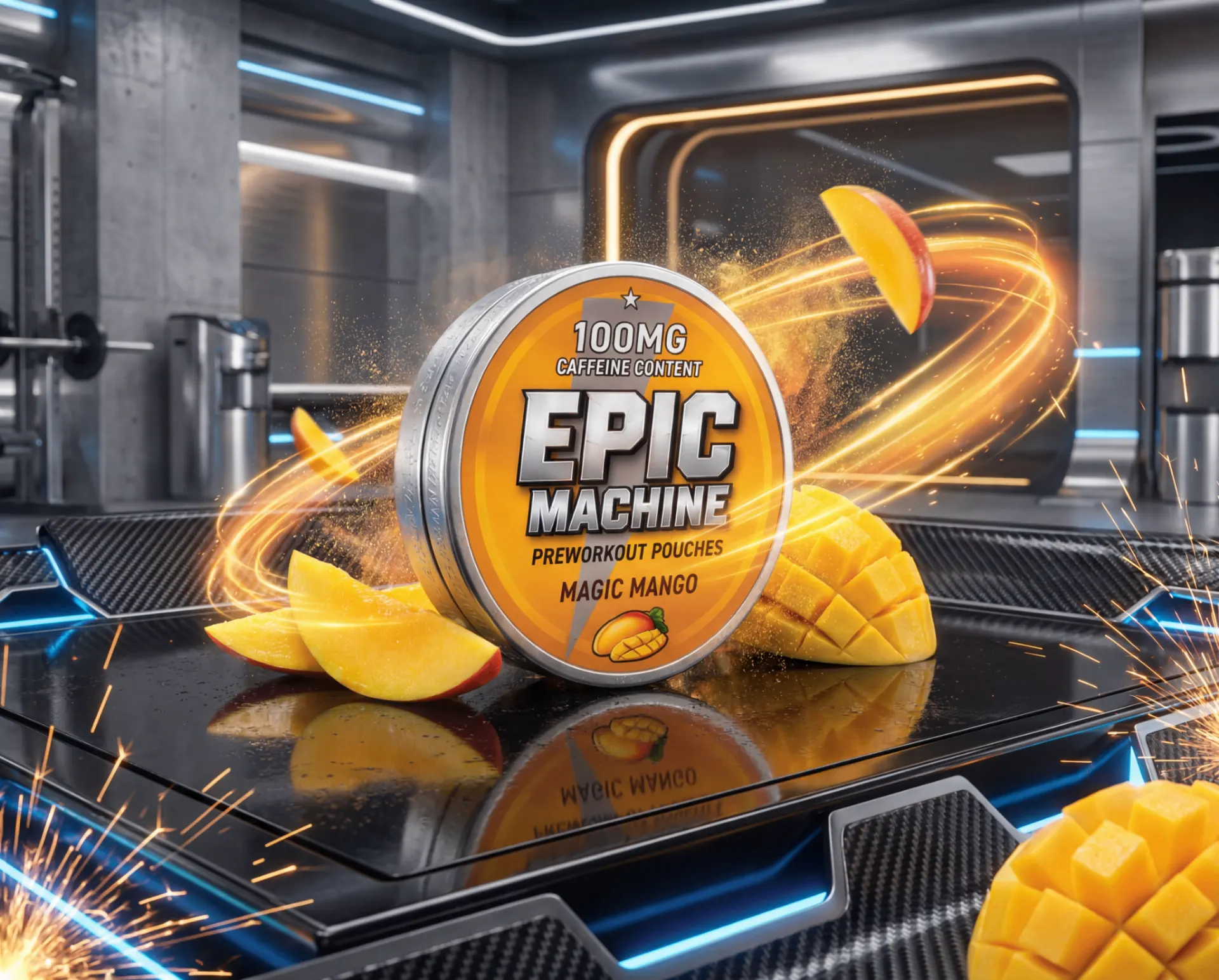 EPIC Machine Magic Mango tin