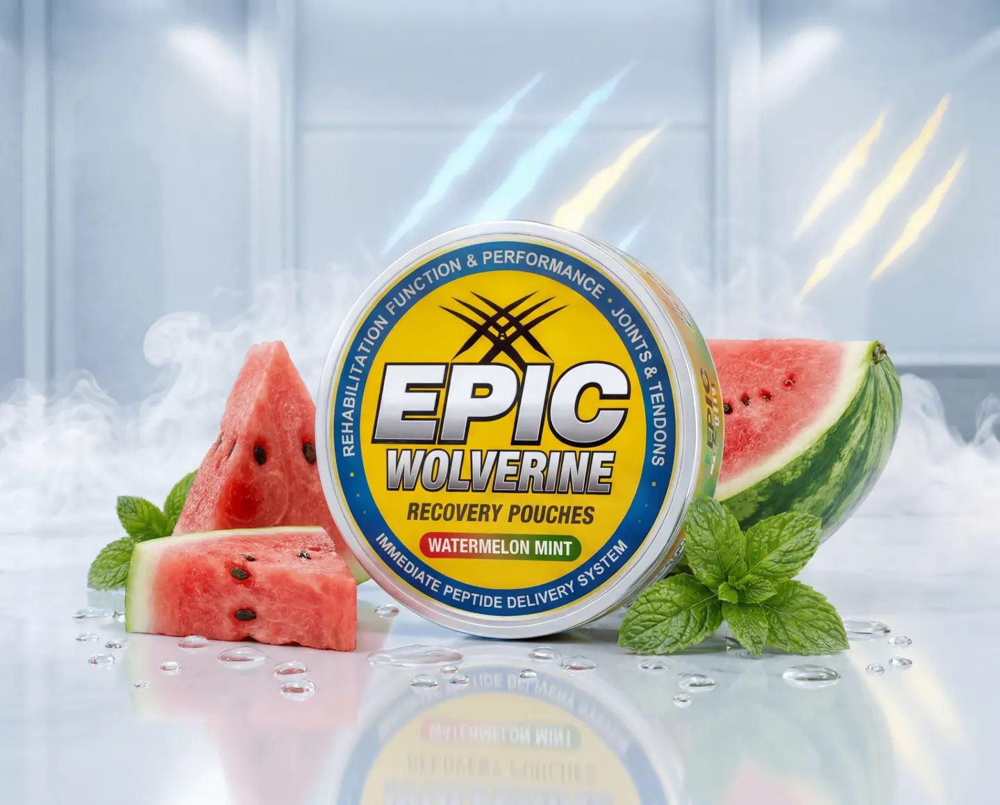 EPIC Wolverine Watermelon Mint pouch tin